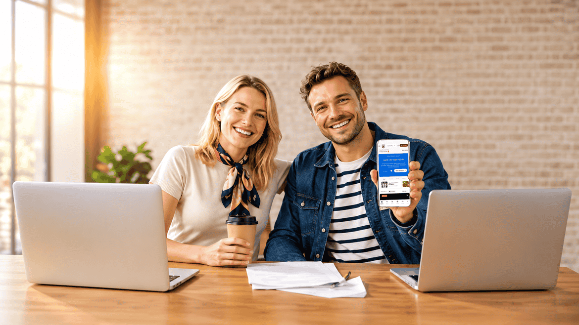Adults using the Rhapsody App